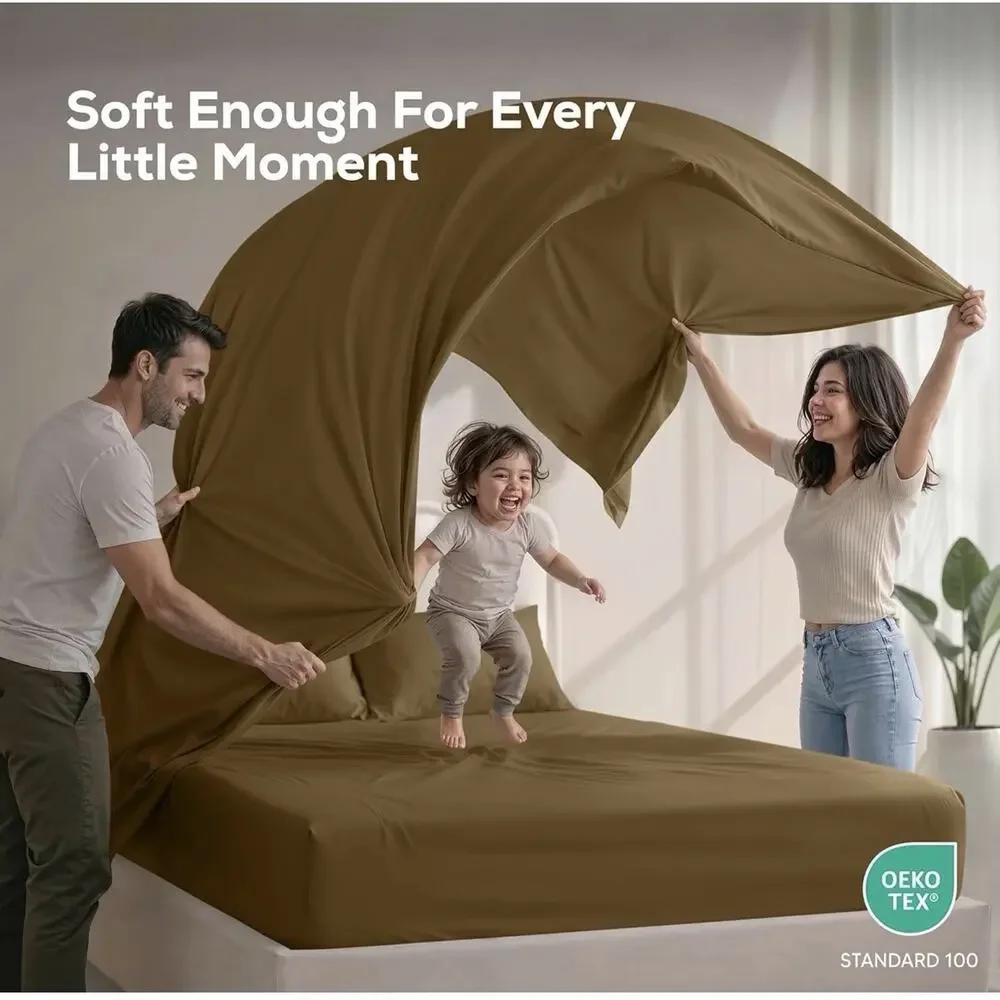 King Sheets Set, 4 Pieces 16